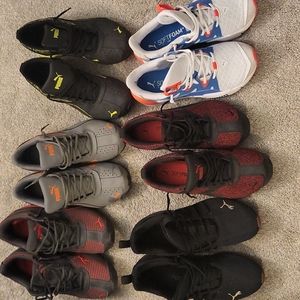 Puma men's shoes. 8 pair. A few have been worn and the rest sporadically